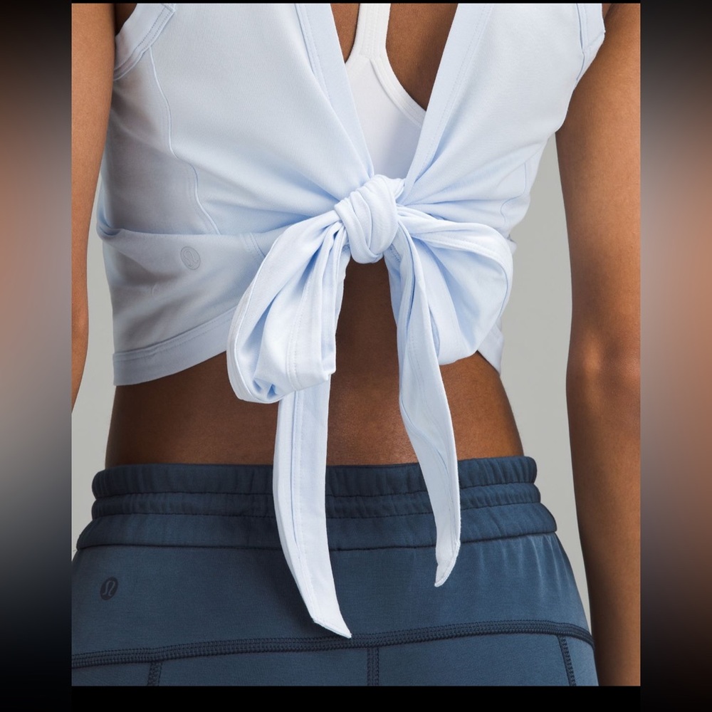 Lululemon It’s a Tie Tank Top Blue